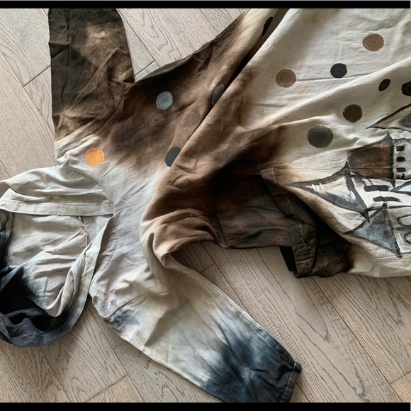 Hand painted dress - Picture 3 of 8